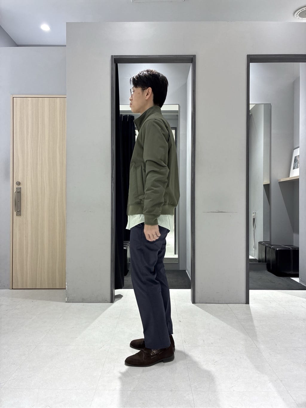 わいずみさんの「TAKEO KIKUCHI｜【BOWLER HAT LABEL】エクスプローラー Gジャン」を使ったコーディネート