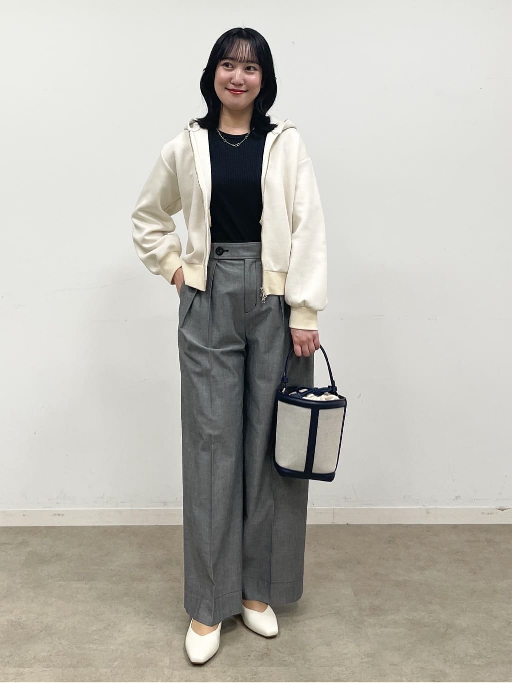 yukariさんの「Reflect｜ダブルジップドロップショルダーパーカー」を使ったコーディネート