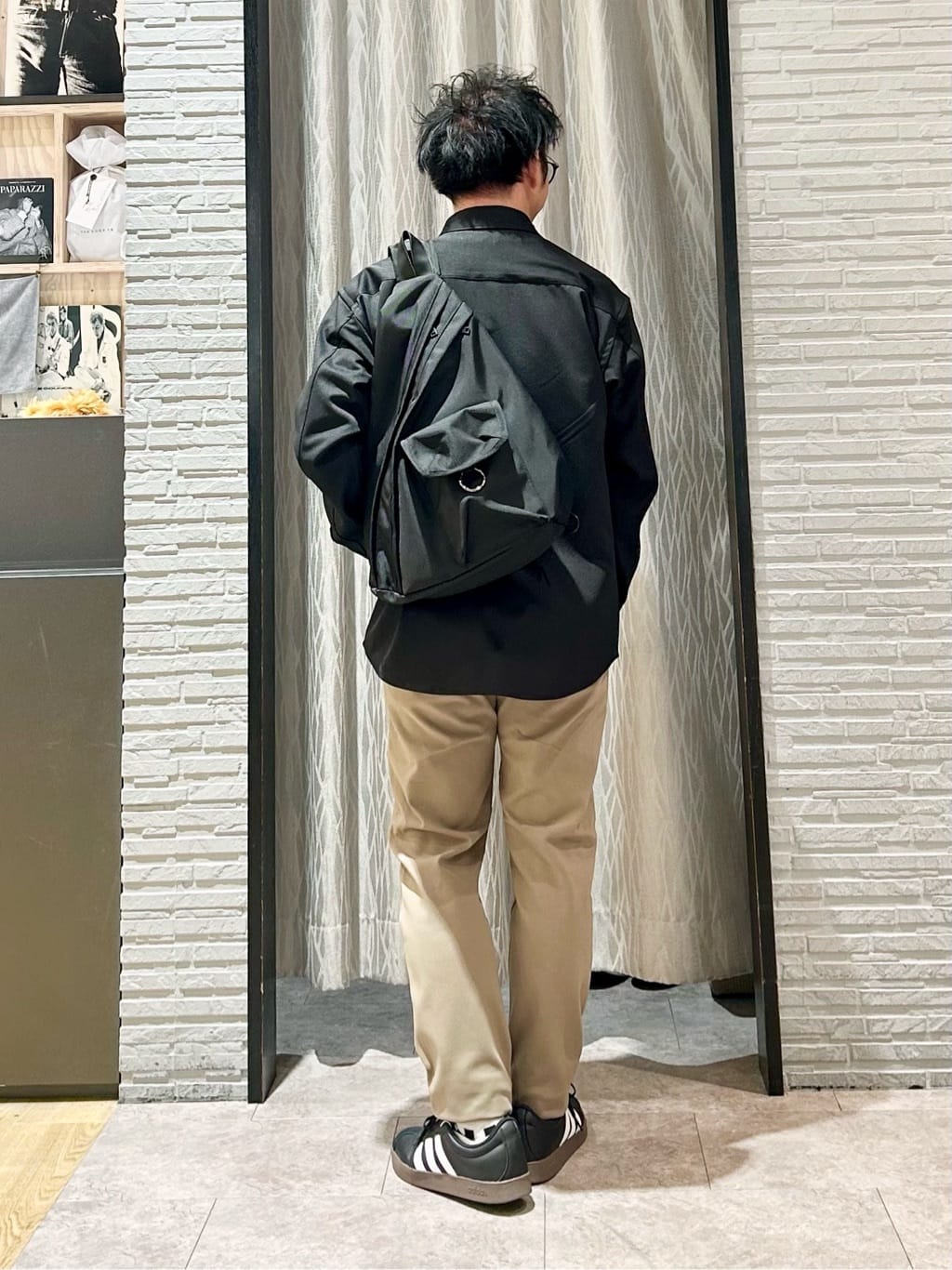 KENJI Iさんの「THE SHOP TK｜FLEX LINE  カバーオール　ストレッチ/防シワ/マシンウォッシャブル/セットアップ可」を使ったコーディネート