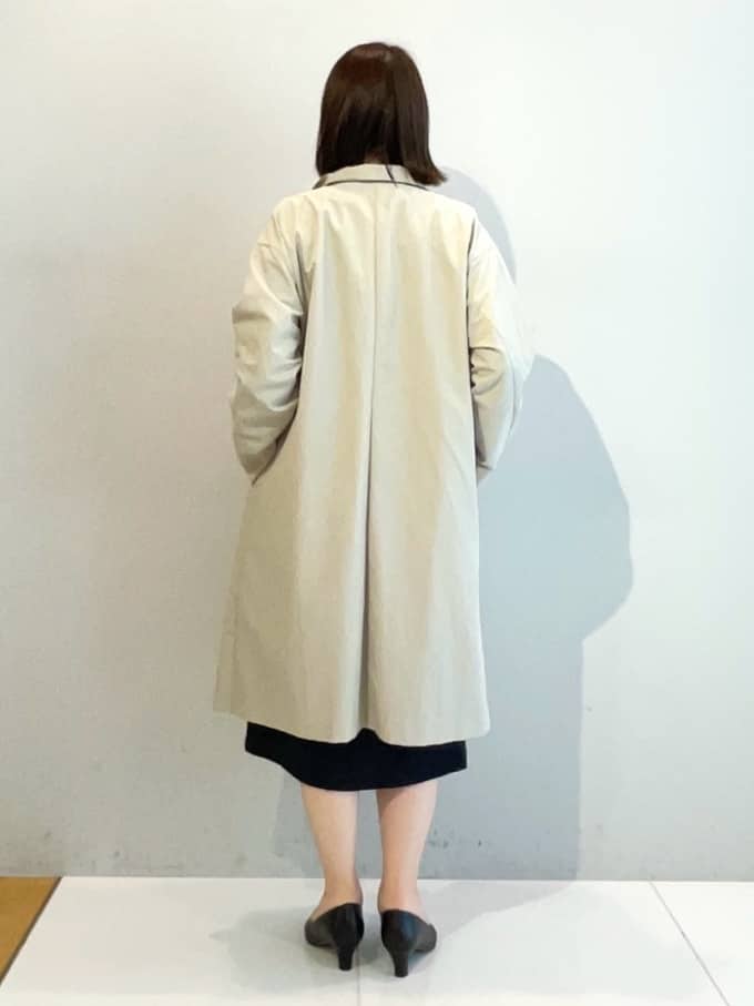 murayamaさんの「INDIVI｜【洗える／SETUP可】着る日傘ヨーク切り替えワンピース」を使ったコーディネート