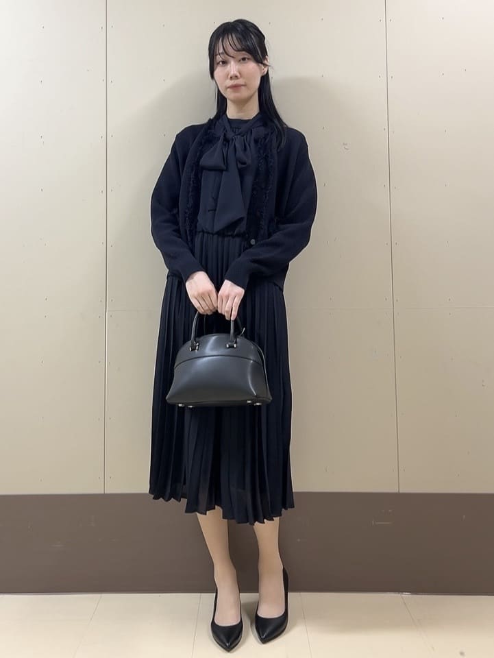 sechiさんの「UNTITLED｜【洗える/ジャケット風】ツイードニットカーディガン」を使ったコーディネート