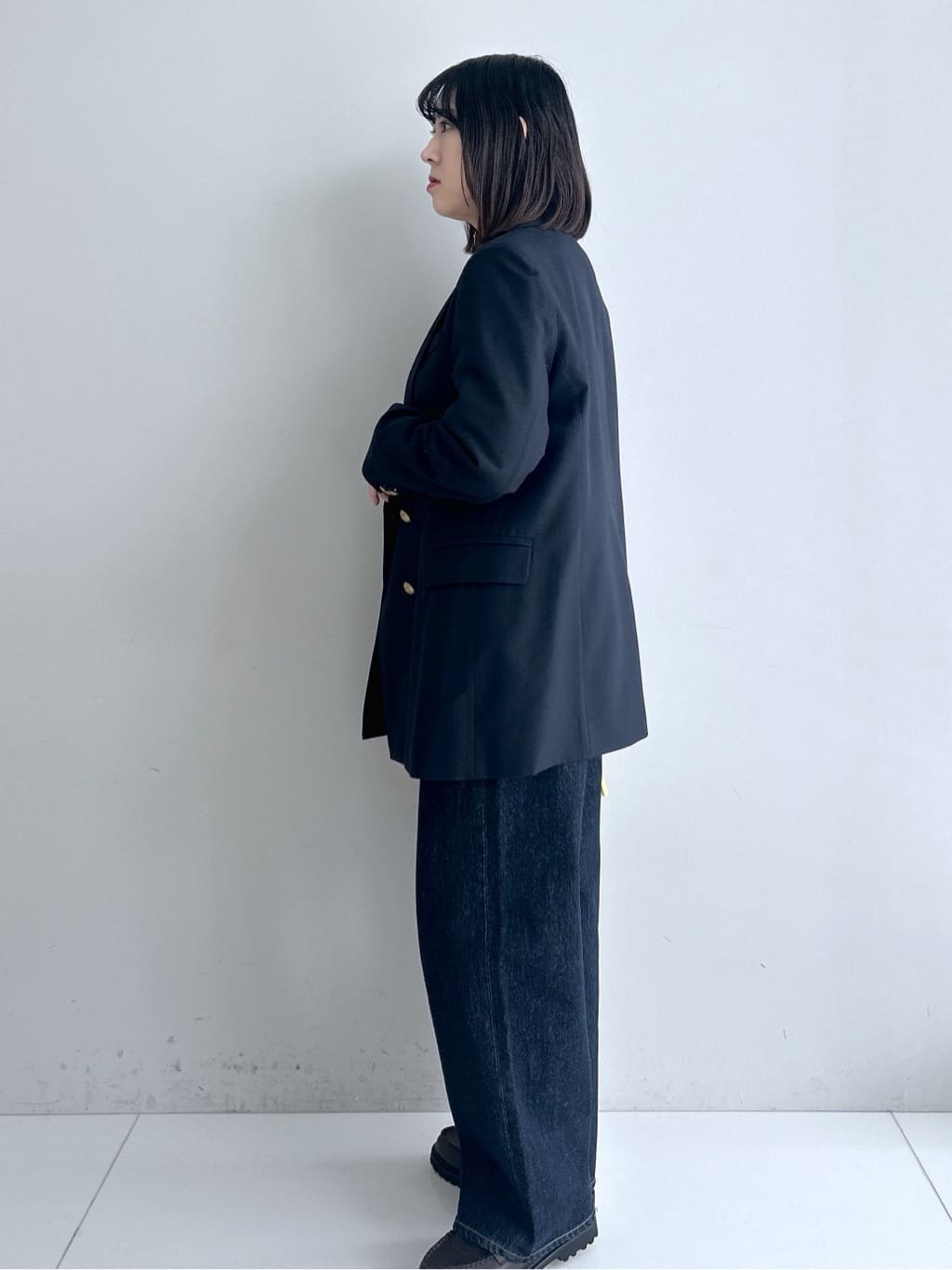 Hirokaさんの「Dessin｜ダブルジャケット」を使ったコーディネート