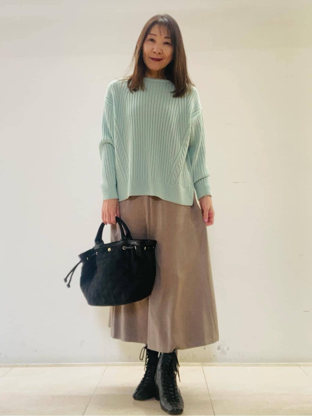 kurodaさんの「Reflect｜【SS-4Lサイズ／ウエスト調整可】フーデッドロングダウンコート」を使ったコーディネート