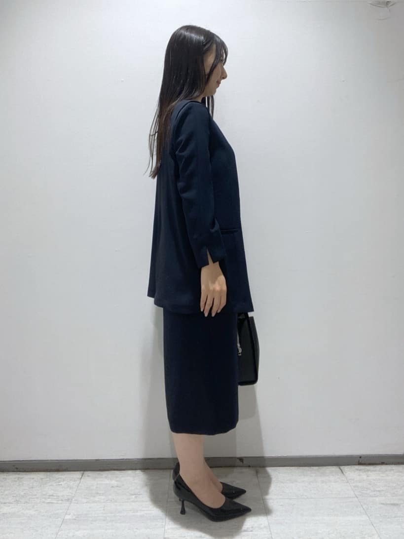 meiさんの「INDIVI｜【洗える／SETUP可】着る日傘ヨーク切り替えワンピース」を使ったコーディネート