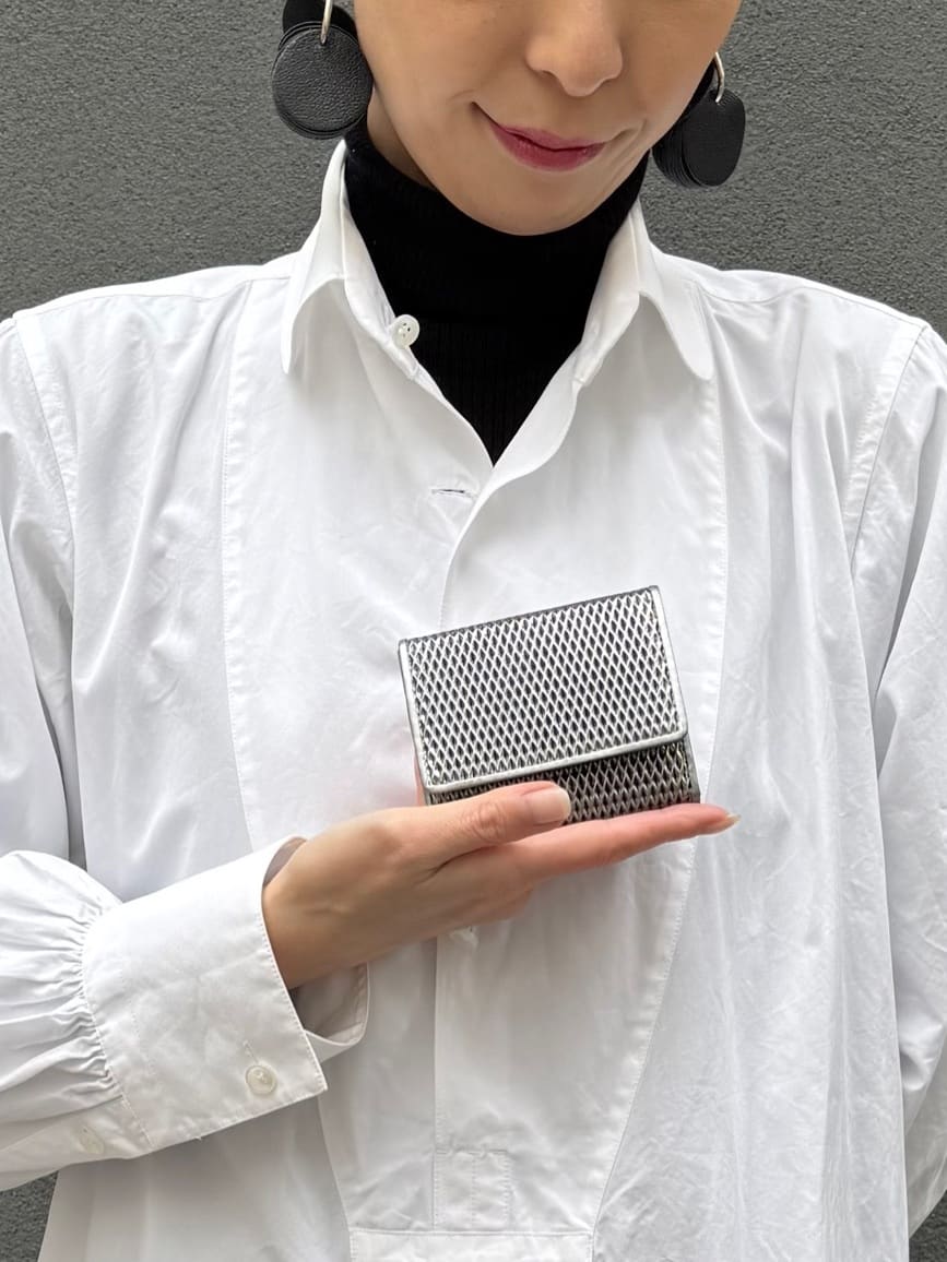 Kさんの「HIROKO HAYASHI｜CATENA（カテーナ）薄型ミニ財布」を使ったコーディネート