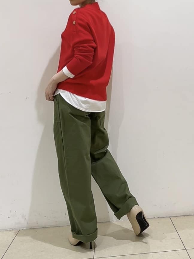 watanabeさんの「UNTITLED｜【洗える】ミラノリブニット」を使ったコーディネート