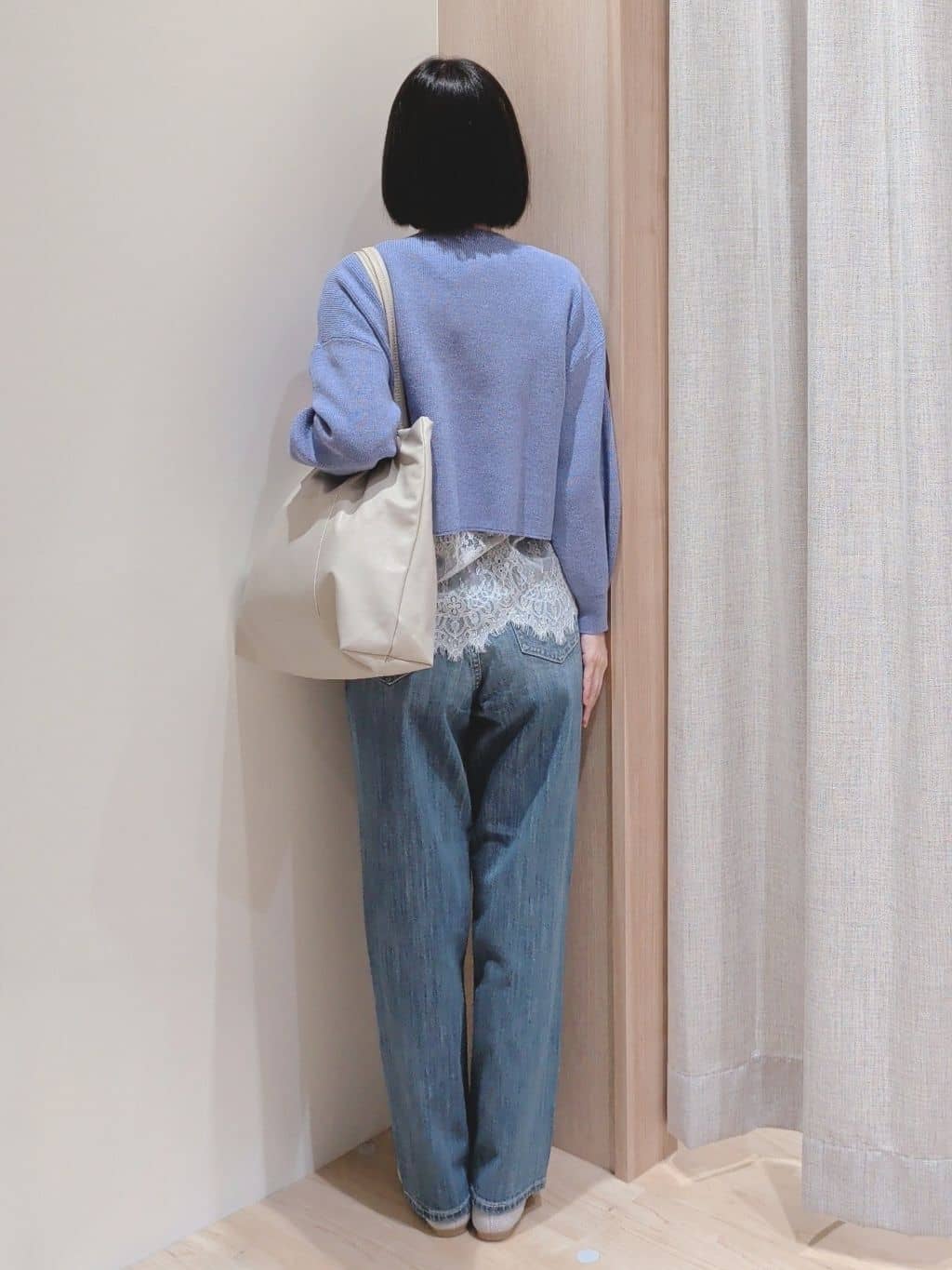 Yuiさんの「grove｜裾アソートペプラムカットソー」を使ったコーディネート