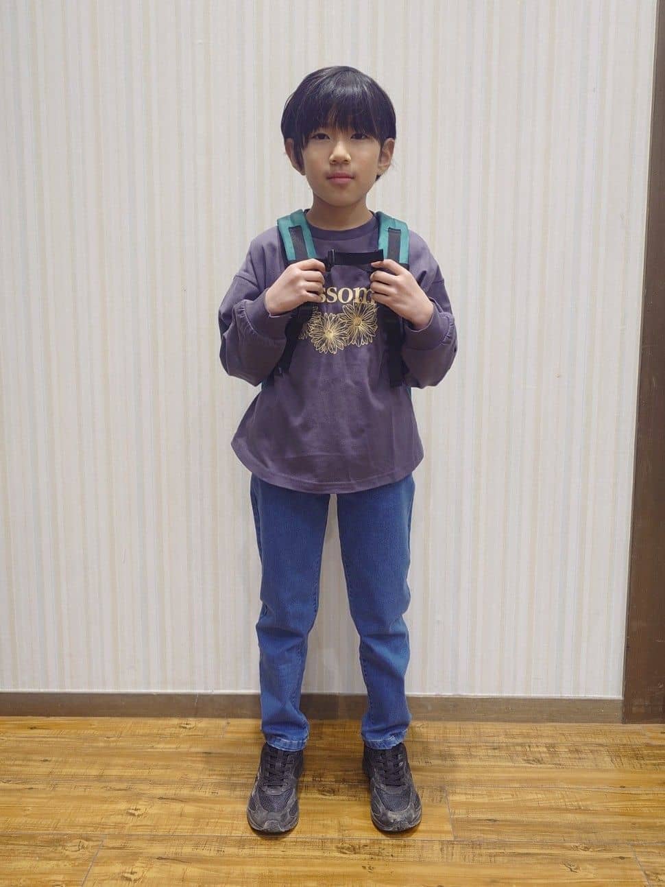 Yuiさんの「SHOO･LA･RUE｜モチーフ刺繍リュック」を使ったコーディネート