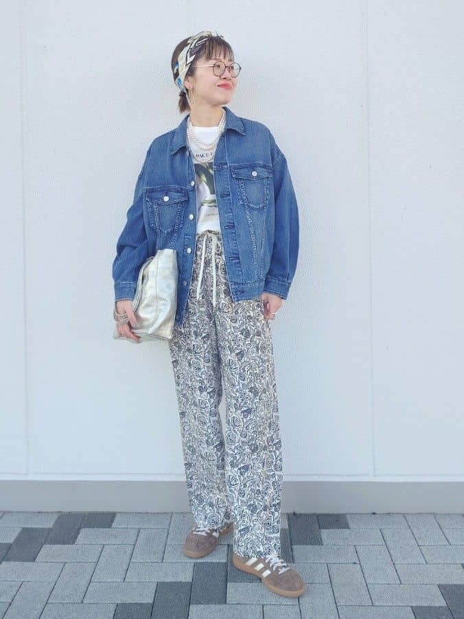 MUTSUKOさんの「UNTITLED｜【Healthy DENIM】別注Bran／デニムジャケット」を使ったコーディネート