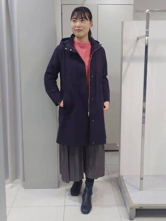 AZUSAさんの「Reflect｜【中綿ライナー付き】ライナー付きフーデッドロングコート」を使ったコーディネート