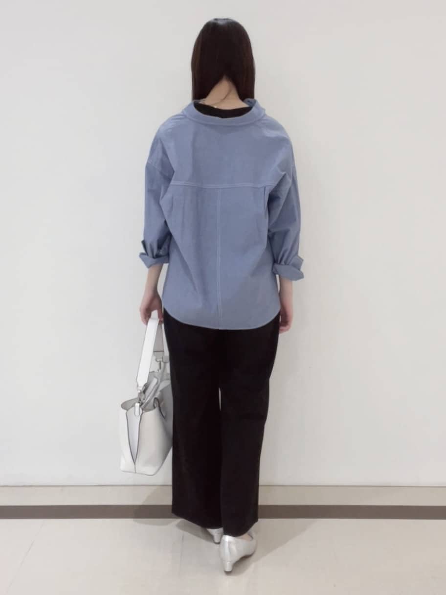 yukaさんの「Reflect｜【羽織にも◎】ダンガリーシャツ」を使ったコーディネート