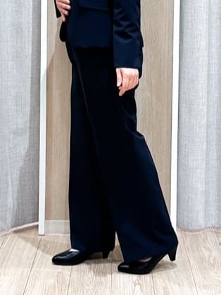 naoさんの「grove｜【マシンウォッシュ／防シワ/SS-3L】ストレッチノーカラージャケット」を使ったコーディネート