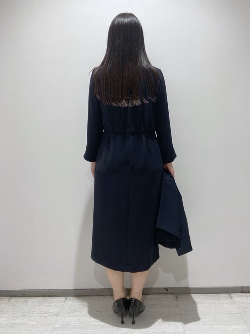 meiさんの「INDIVI｜【洗える／SETUP可】着る日傘ヨーク切り替えワンピース」を使ったコーディネート