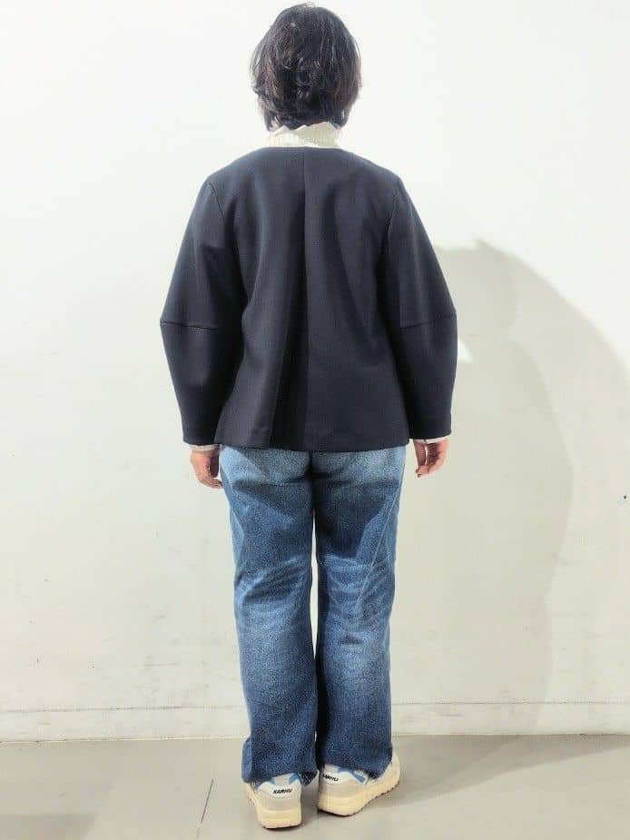 kodamaさんの「THE SHOP TK｜【通勤にもカジュアルにも】ギャザーリボンタイブラウス」を使ったコーディネート