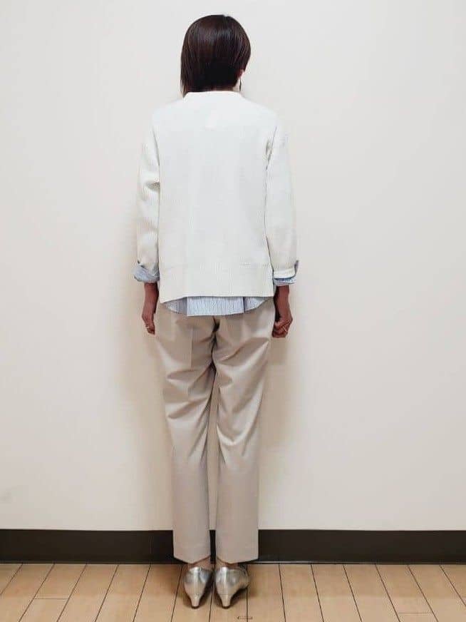 yuuさんの「Reflect｜【腰周りカバー／長め丈】モックネックニットプルオーバー」を使ったコーディネート