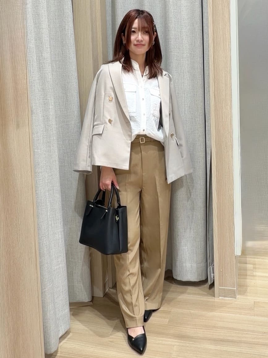 Fumikaさんの「grove｜【カセット服】ダブルブレストテーラードジャケット」を使ったコーディネート