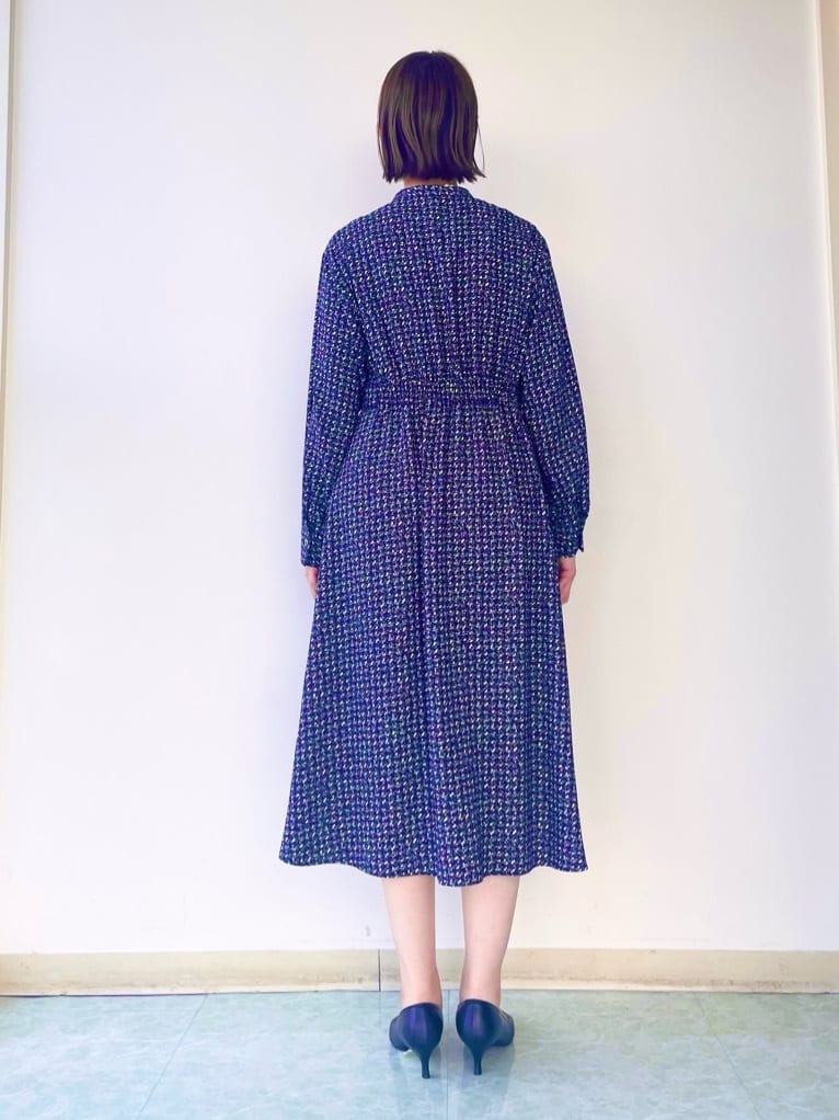 aliceさんの「UNTITLED｜【洗える/きれいめ】クラシカルツイードワンピース」を使ったコーディネート