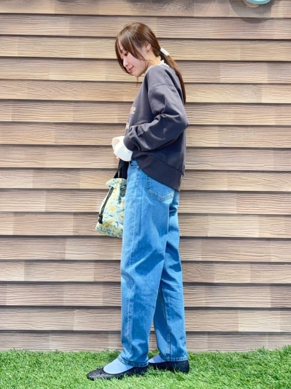 himiさんの「SHOO･LA･RUE｜【洗濯機可/S-LL】ほどよいゆとりの もちっとやわらかリブニット」を使ったコーディネート