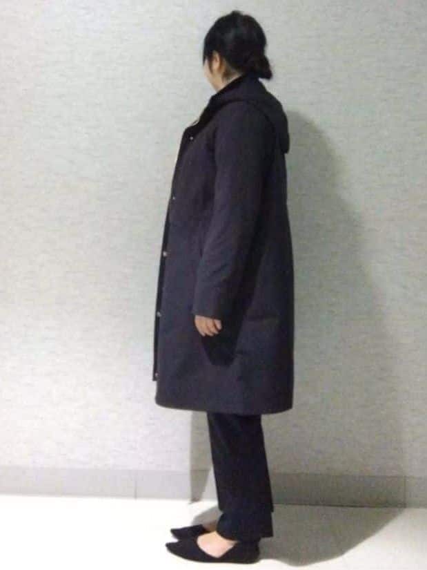 sakoさんの「Reflect｜【中綿ライナー付き】ライナー付きフーデッドロングコート」を使ったコーディネート