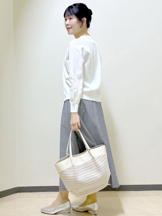  beni_gingerさんの「Reflect｜レースデザインスリーブカーディガン」を使ったコーディネート