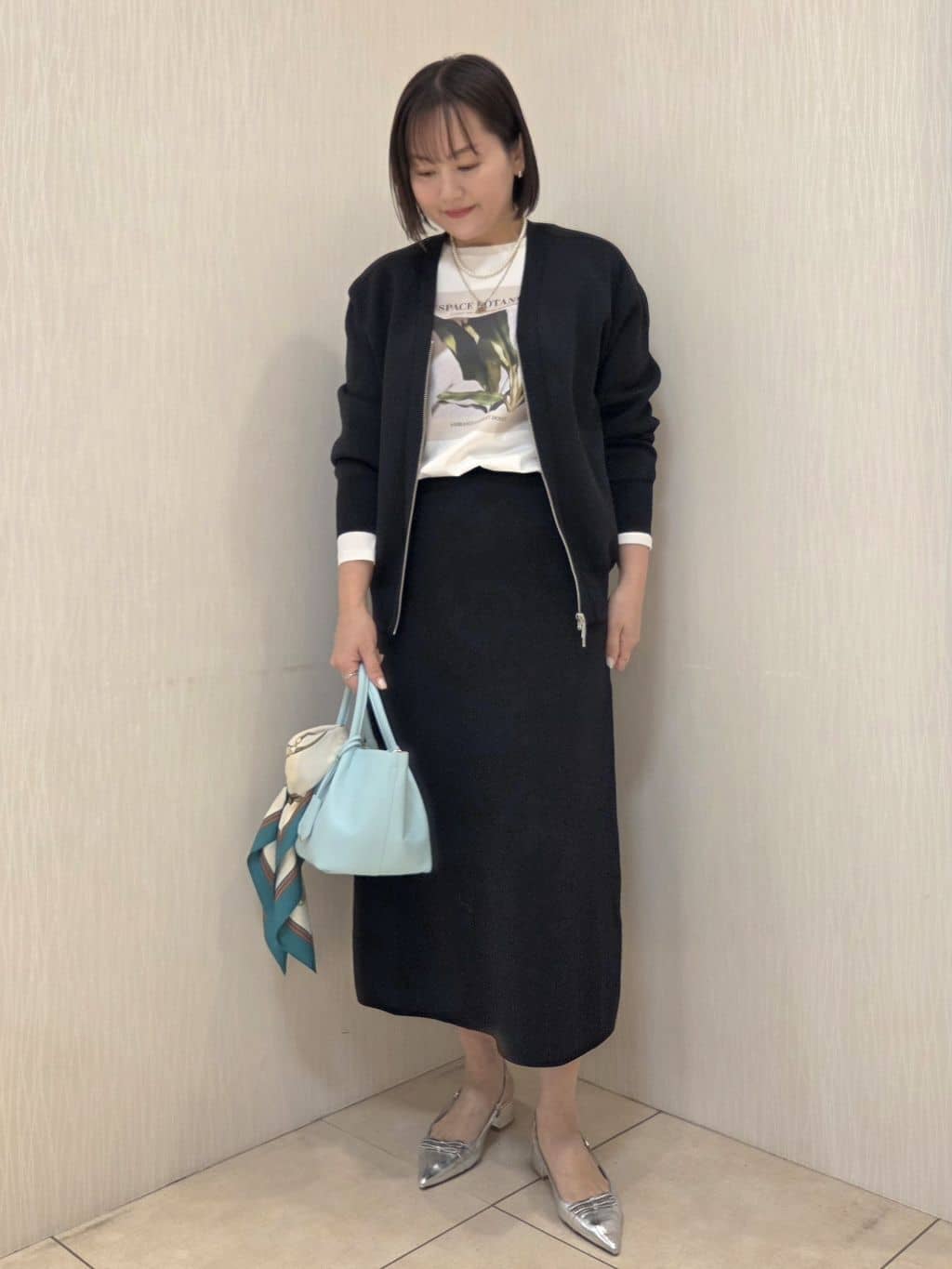 naokoさんの「UNTITLED｜【コットン100/洗える】フォトロングTシャツ」を使ったコーディネート