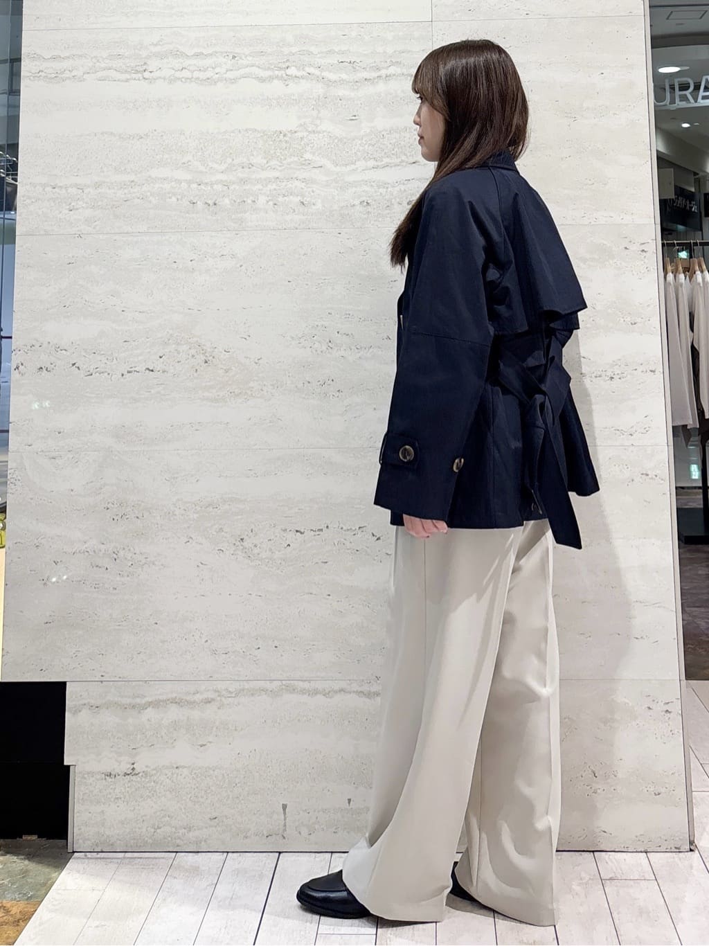 かほさんの「OPAQUE.CLIP｜【抗菌防臭加工】ビット付きローファー」を使ったコーディネート