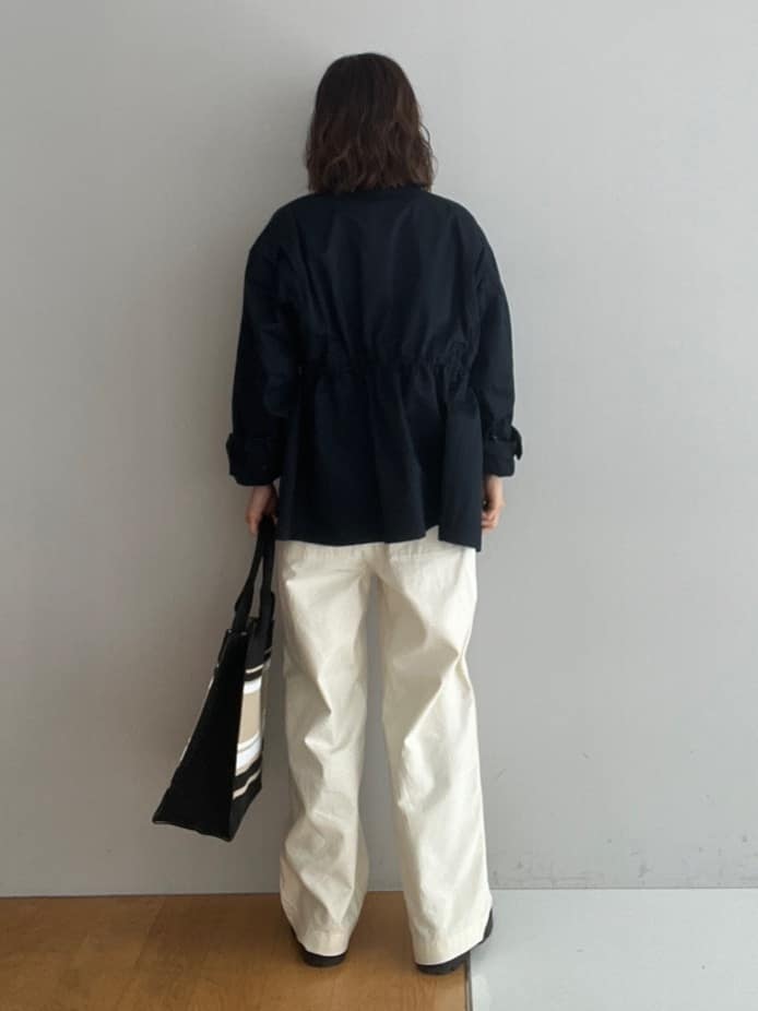 misaさんの「DRESSTERIOR｜【ウォッシャブル】コンパクトコットンミリタリーブルゾン」を使ったコーディネート