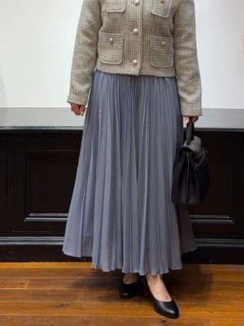 Asamiさんの「DRESSTERIOR｜【ウォッシャブル/通勤】スタンドフリル ブラウス」を使ったコーディネート