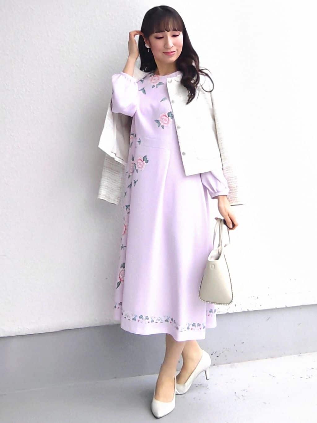 keinaさんの「SunaUna｜【ON/OFF着回し】カラーツイードジャケット」を使ったコーディネート