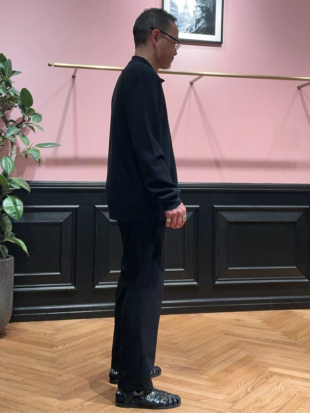 torigoeさんの「DRESSTERIOR｜【ウォッシャブル】コットンシルク混 ニットポロシャツ」を使ったコーディネート
