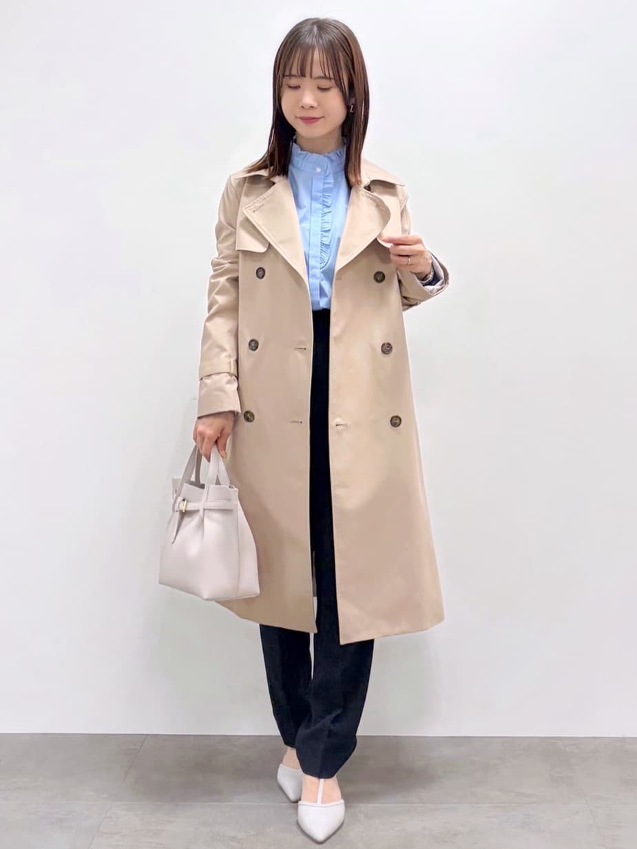 kozuさんの「index｜《通勤／セットアップ対応》ノーカラーツイードジャケット【洗濯機OK】」を使ったコーディネート