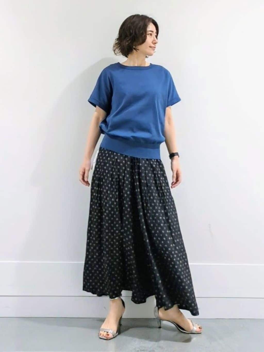 ミズタさんの「UNTITLED｜【吸水速乾/洗える】ハーフスリーブジャケット」を使ったコーディネート