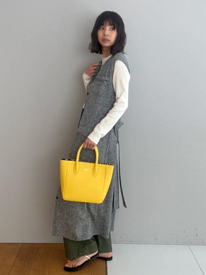 misaさんの「DRESSTERIOR｜◆【ウォッシャブル】コットンフルニードルニット」を使ったコーディネート