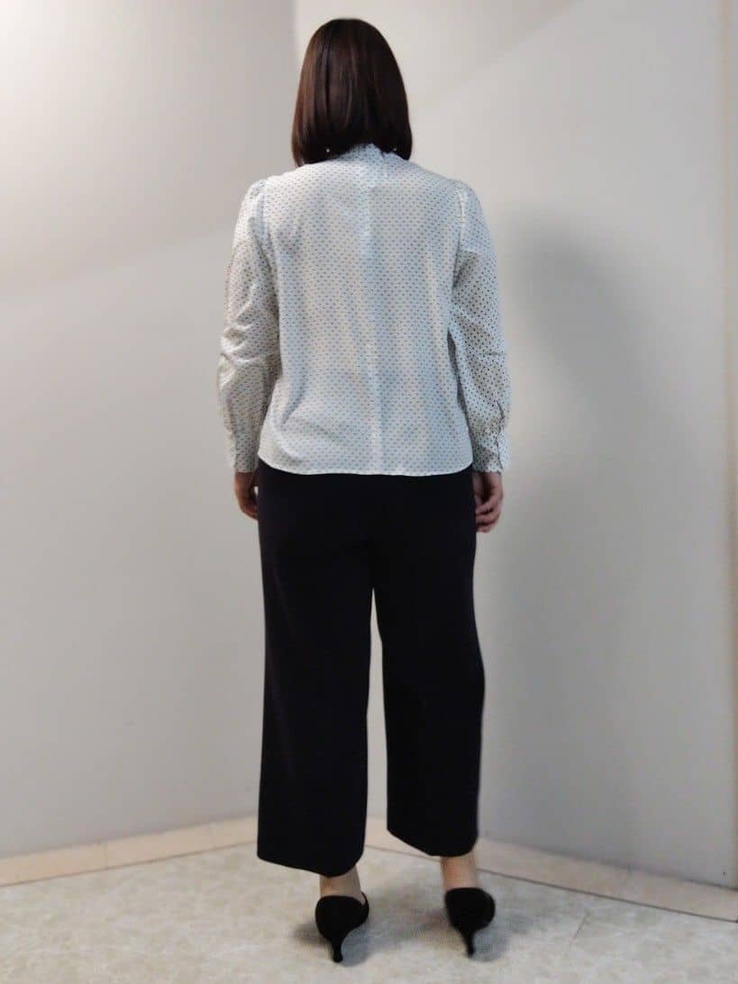 エリさんの「Reflect｜【SS-4Lサイズ／通勤／セットアップ可】ノーカラージャケット」を使ったコーディネート