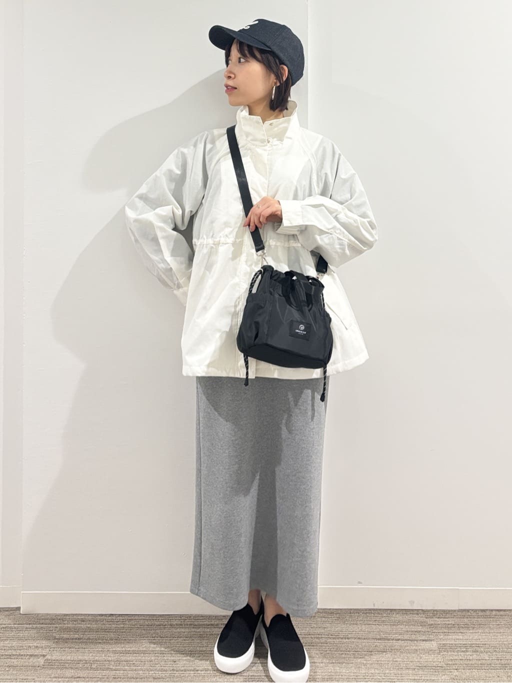 kumiさんの「OPAQUE.CLIP｜【軽量】ニットスリッポン」を使ったコーディネート