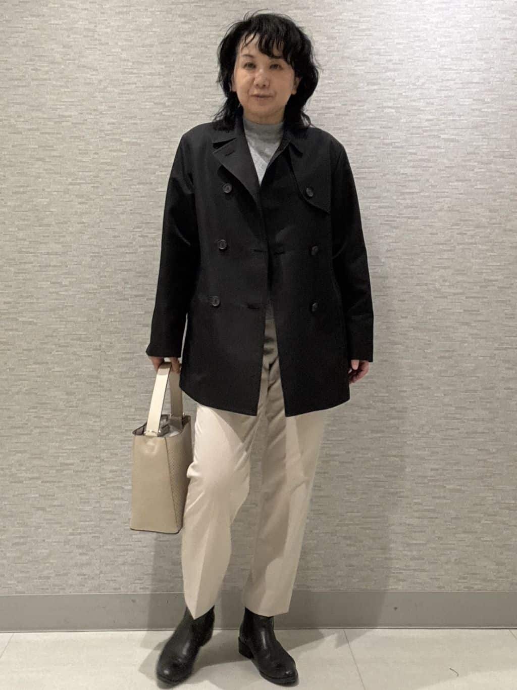 KOJIMAさんの「Reflect｜【オン・オフ着回しやすい◎】ダブルブレストジャケット」を使ったコーディネート
