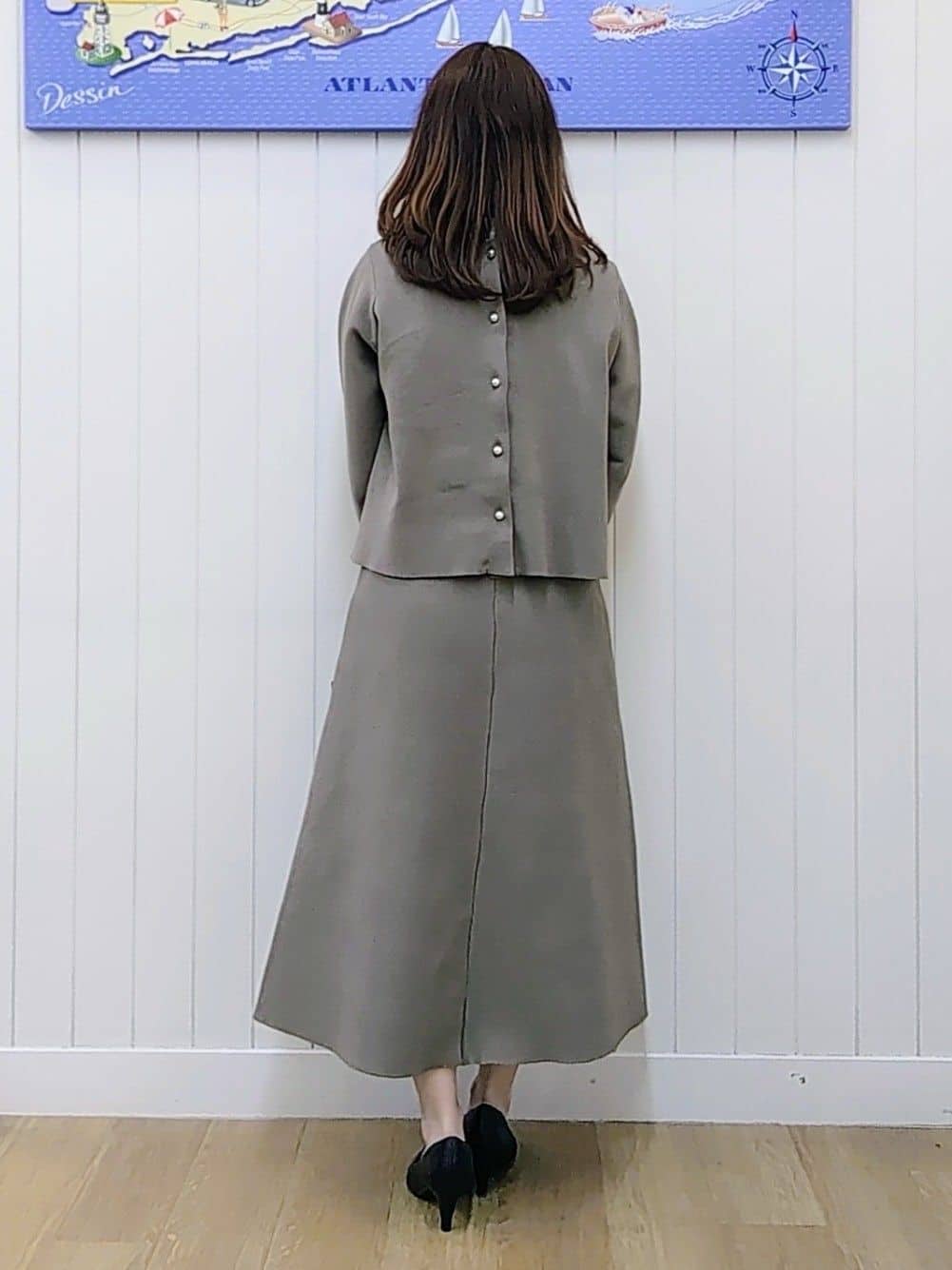 itoさんの「Dessin｜【入卒/セレモニー/単品使い2WAY可能】ニットセットアップ」を使ったコーディネート