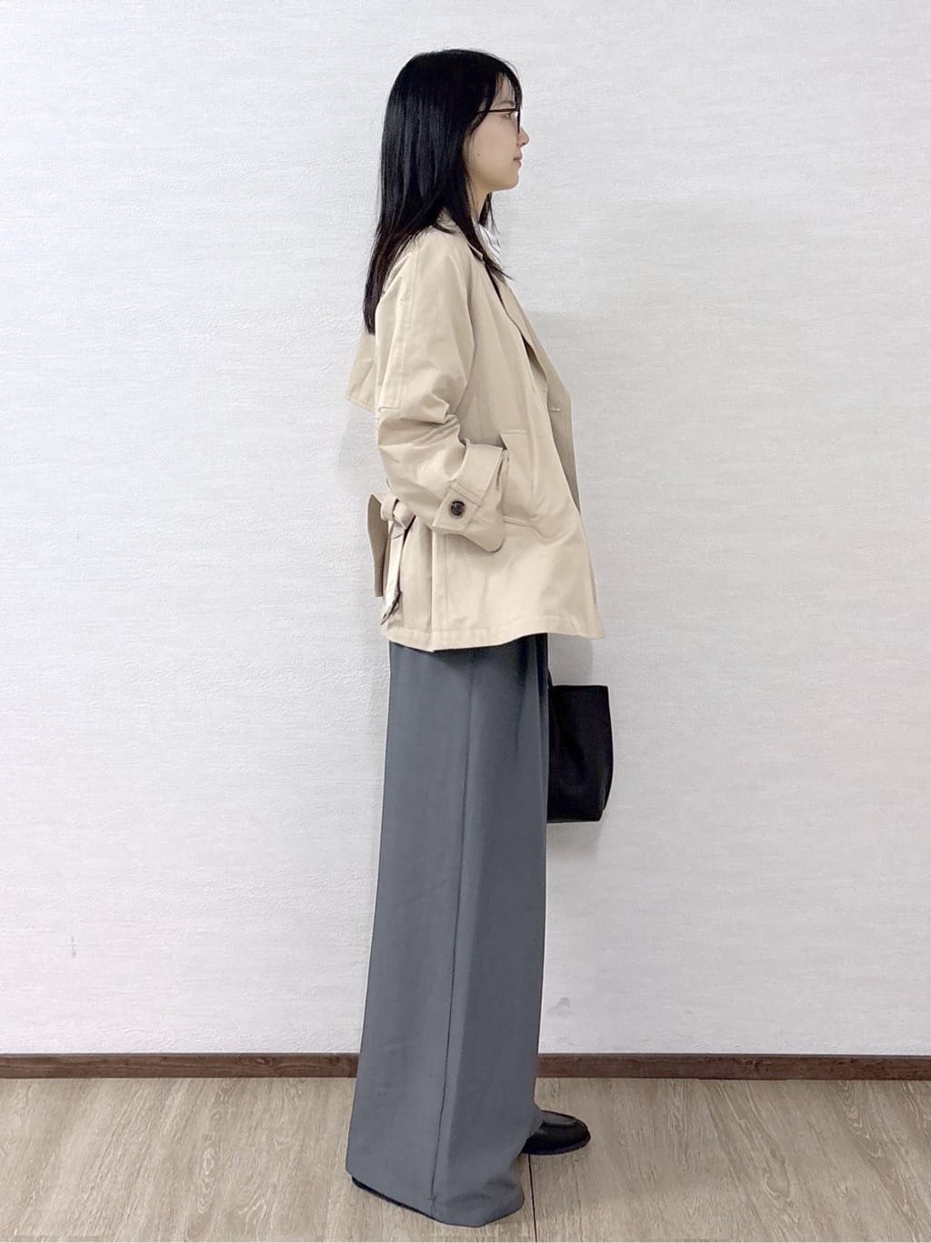 sachikoさんの「OPAQUE.CLIP｜ミドルトレンチコート【洗濯機OK】」を使ったコーディネート
