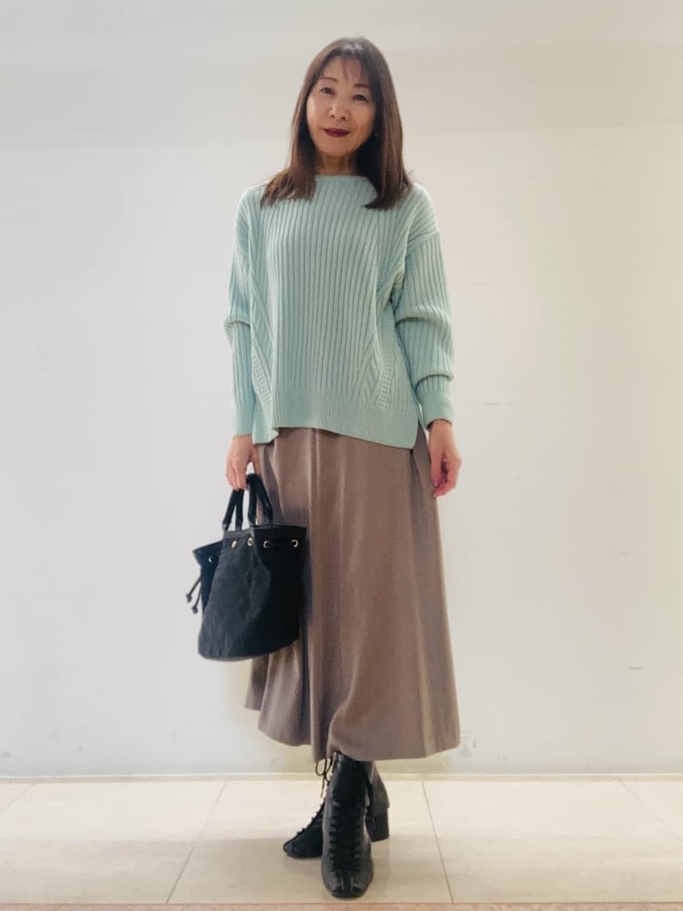 kurodaさんの「Reflect｜【SS-4Lサイズ／ウエスト調整可】フーデッドロングダウンコート」を使ったコーディネート
