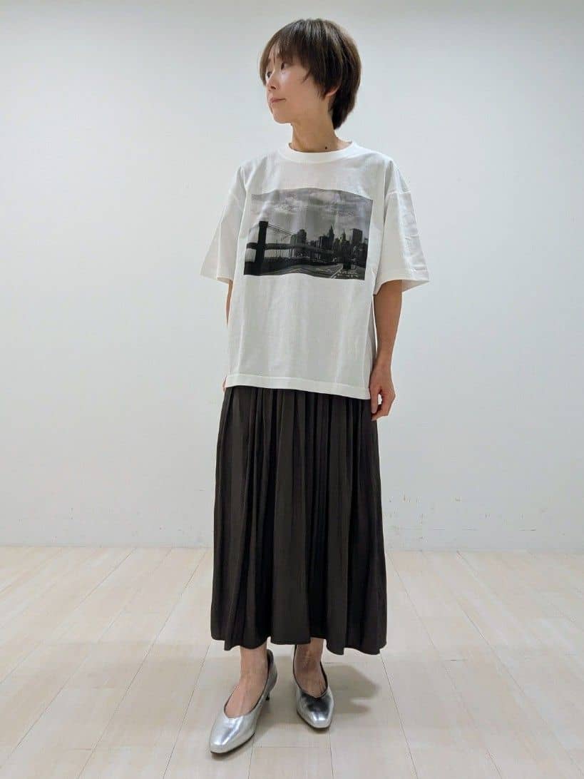 nishiさんの「Reflect｜ダブルジップライトブルゾン」を使ったコーディネート