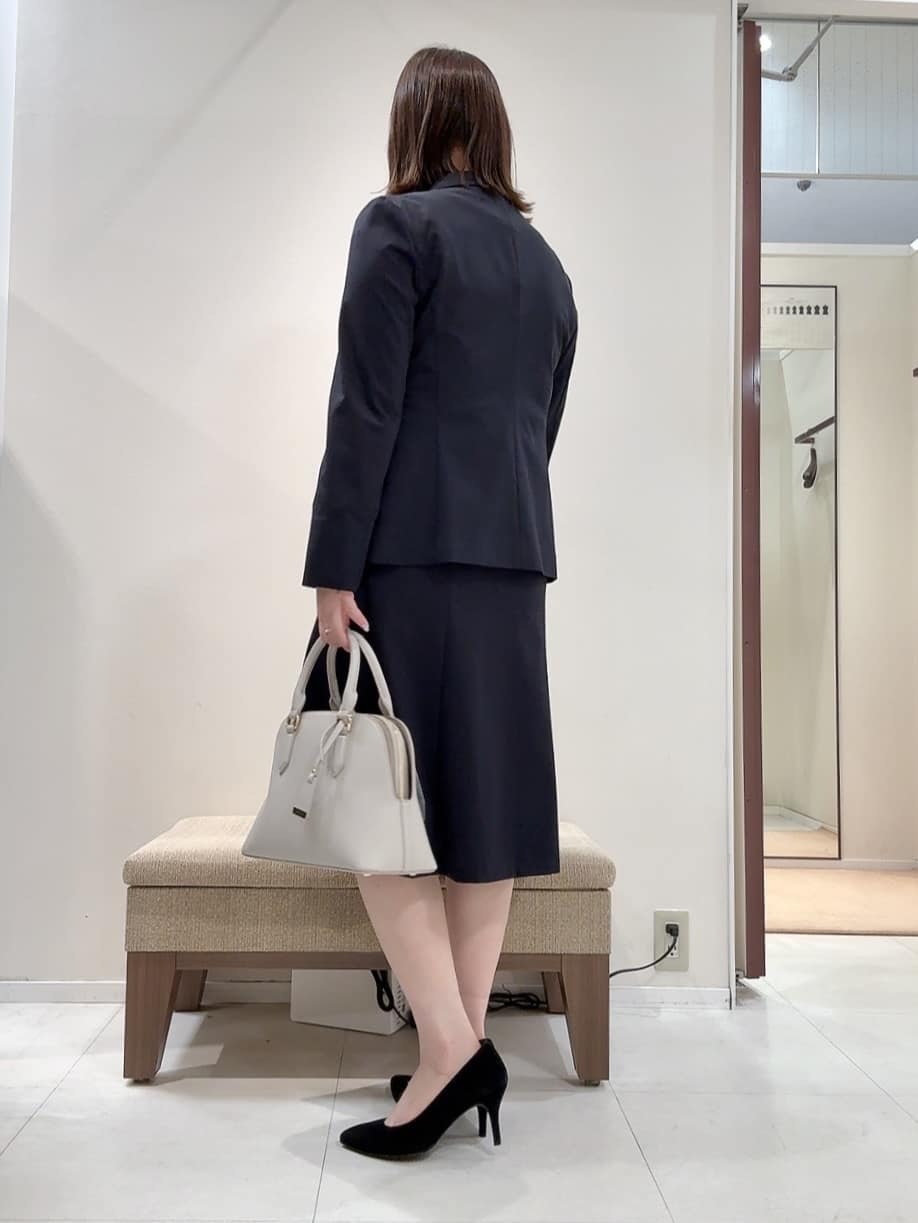 YUIさんの「UNTITLED｜【UV/接触冷感/スーツ】ジャージテーラードジャケット」を使ったコーディネート