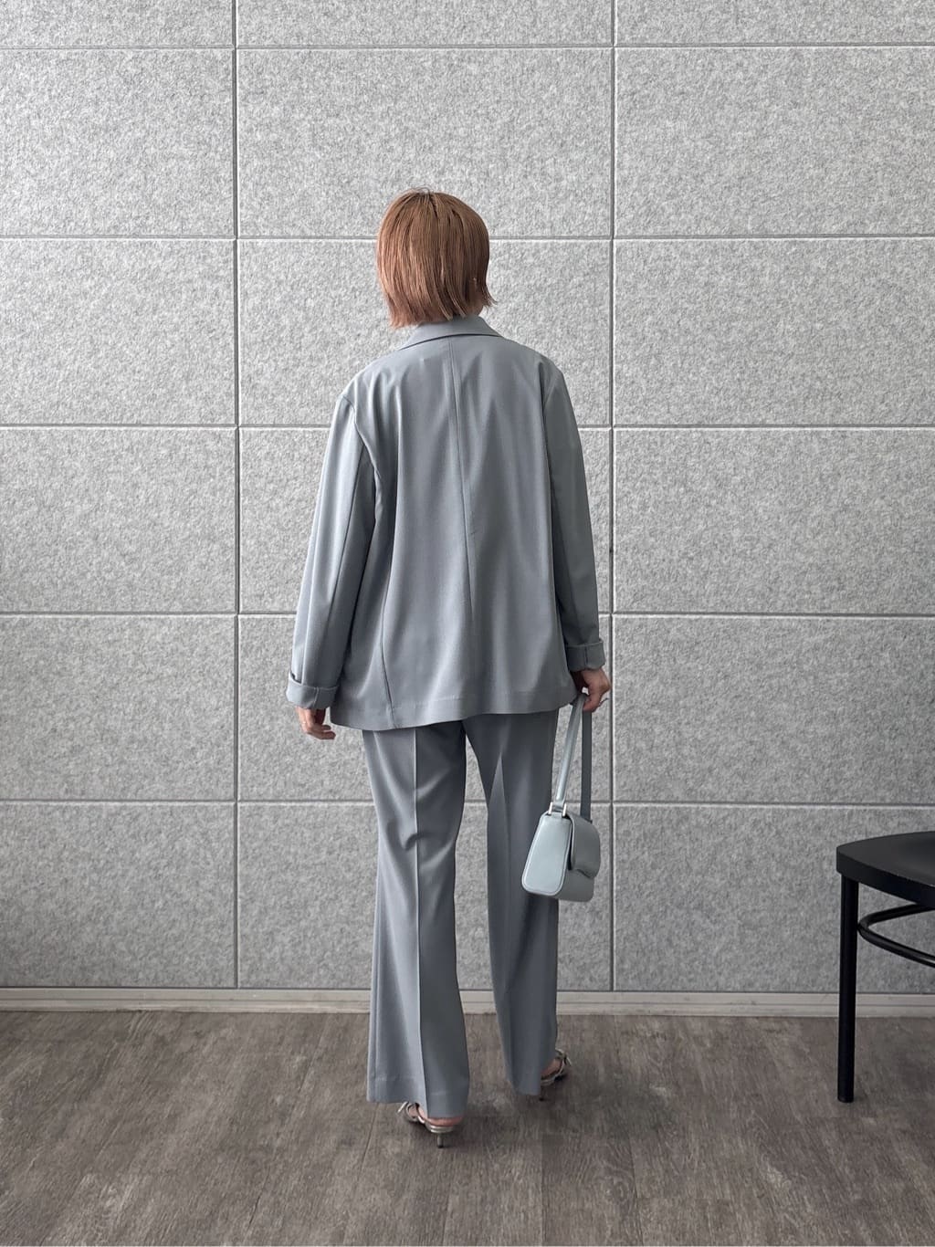 mikuさんの「INDIVI｜Comfy SET UP｜フレアスリーブブラウス【セットアップ対応／通勤／カセット服／接触冷感／UV」を使ったコーディネート