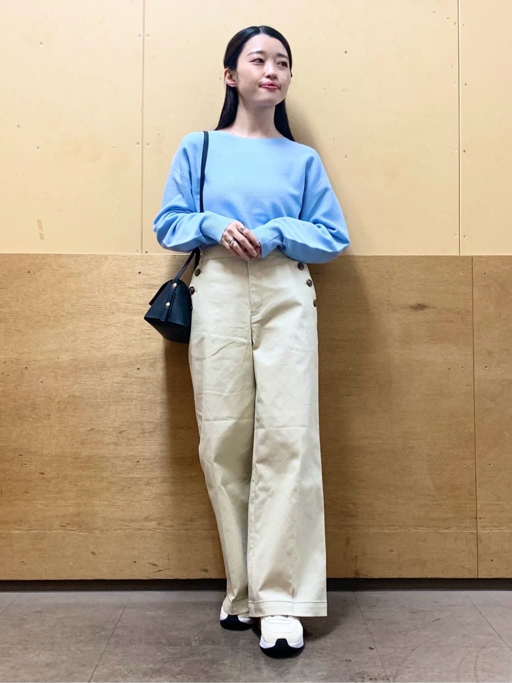 sahoさんの「THE SHOP TK｜【S-XLサイズ/選べる6色】どこから見ても美しい ガーターニット/洗濯機OK」を使ったコーディネート