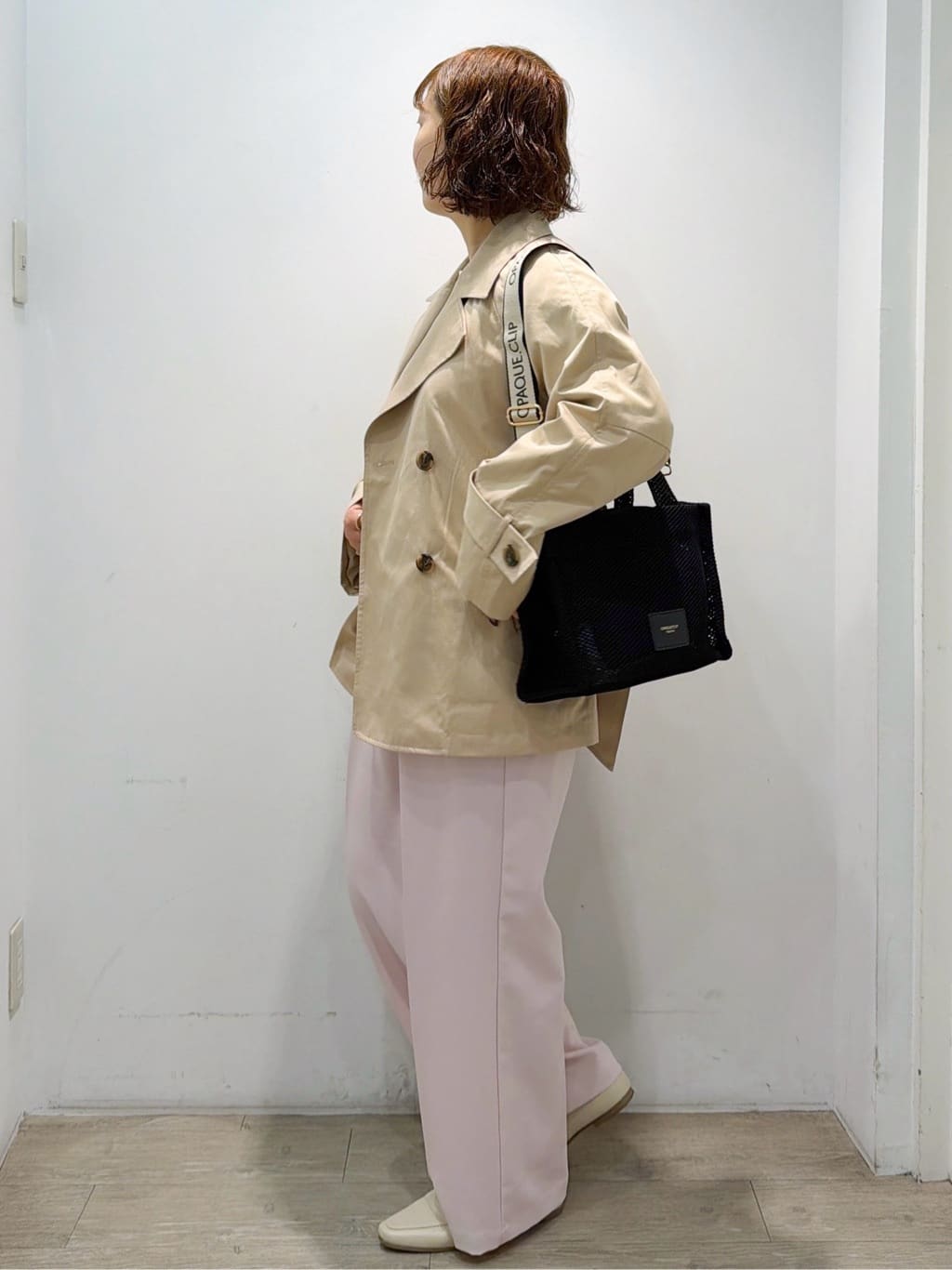 sumicaさんの「OPAQUE.CLIP｜ミドルトレンチコート【洗濯機OK】」を使ったコーディネート