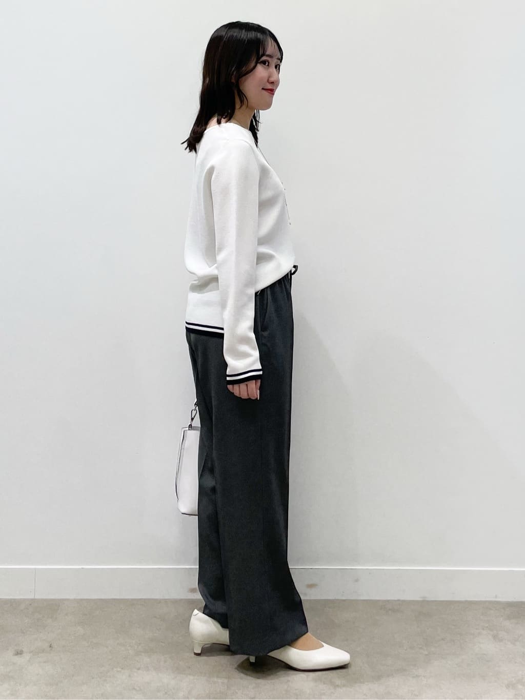 yukariさんの「Reflect｜【セットアップ可】ダブルジャカードニットプルオーバー」を使ったコーディネート