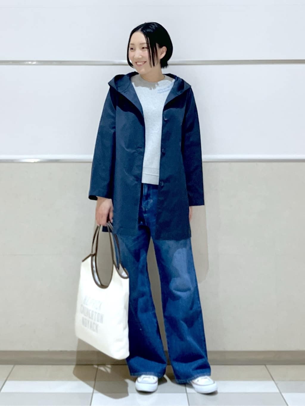 eriko さんの「Dessin｜【ユニセックス/洗える】ロゴ刺繍入りコットンジャカード」を使ったコーディネート