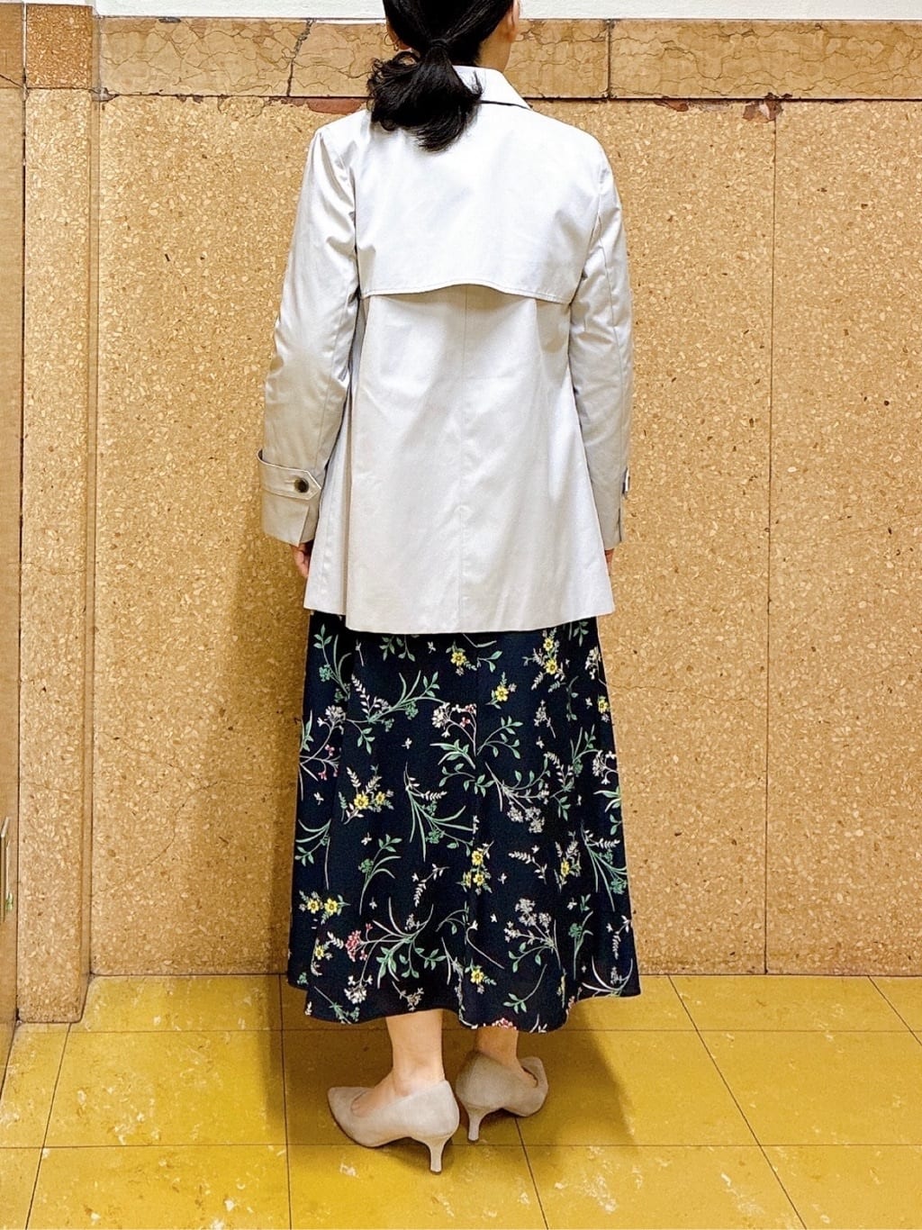 hattoriさんの「INDIVI｜【洗える／華やか】袖プリーツニット」を使ったコーディネート