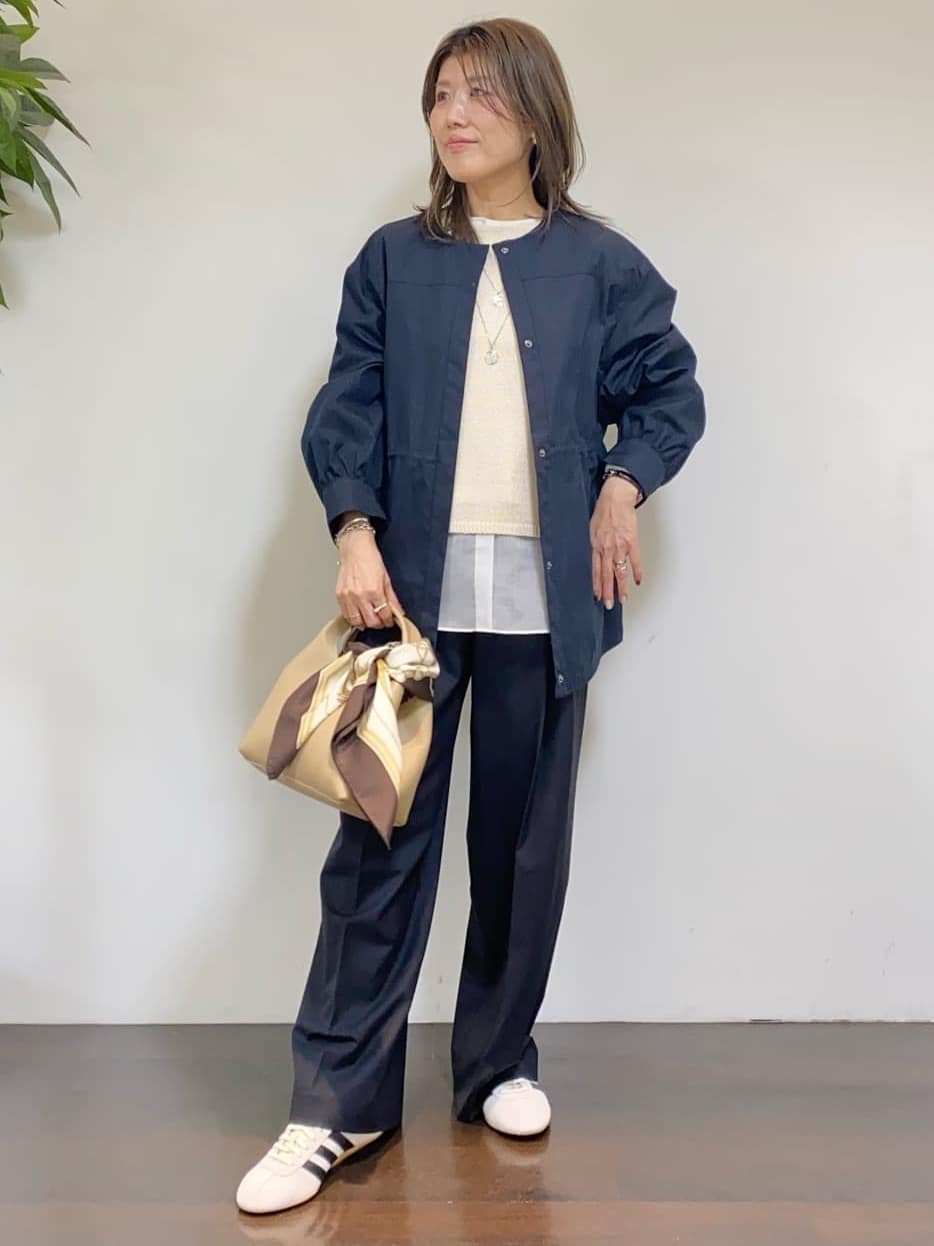 tomoさんの「UNTITLED｜◆【はっ水】ライトコットンミリタリーコート」を使ったコーディネート