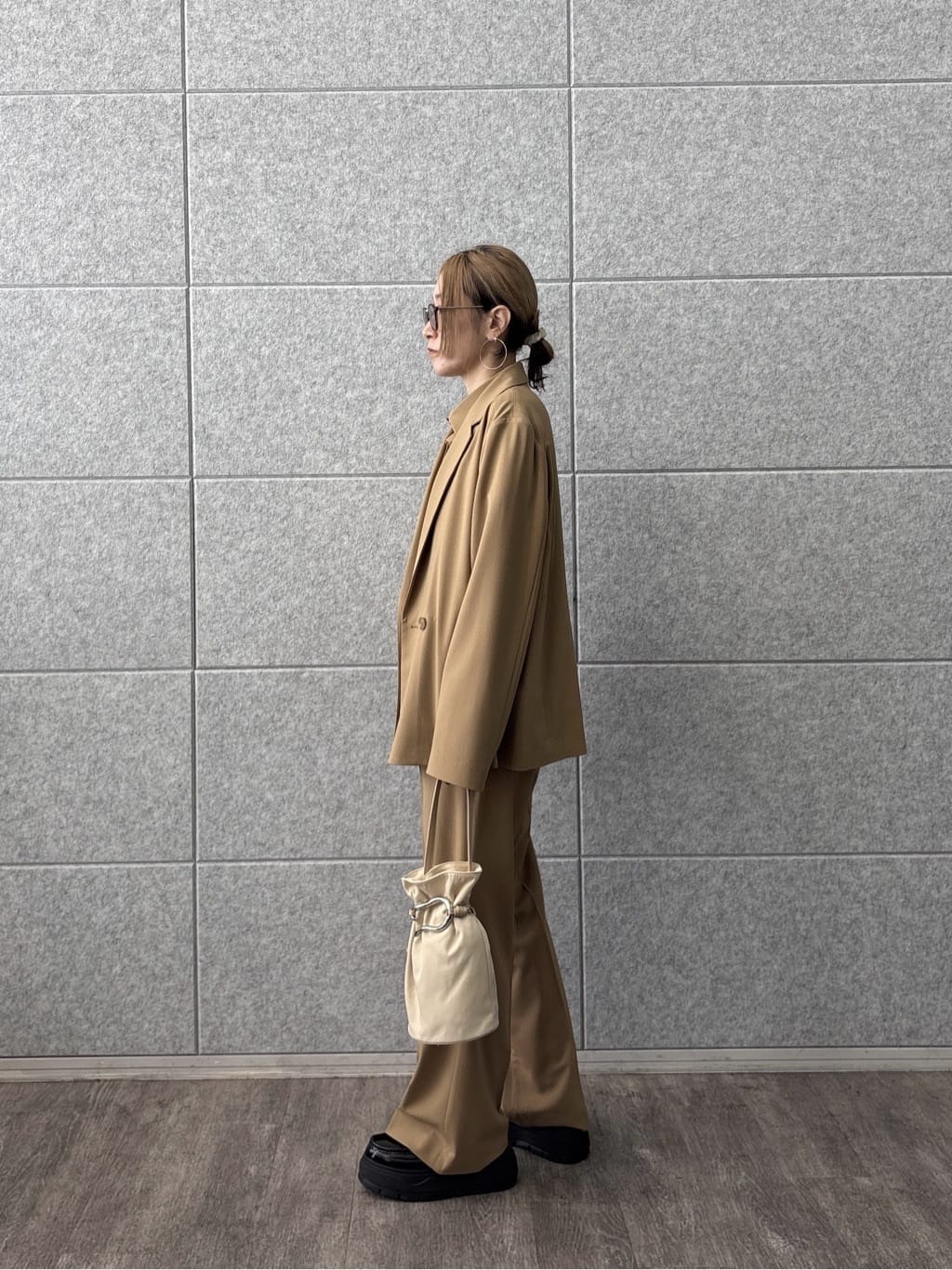 kotakiさんの「INDIVI｜Comfy SET UP｜ダブルブレストイージージャケット【セットアップ対応／通勤／カセット服／接触」を使ったコーディネート