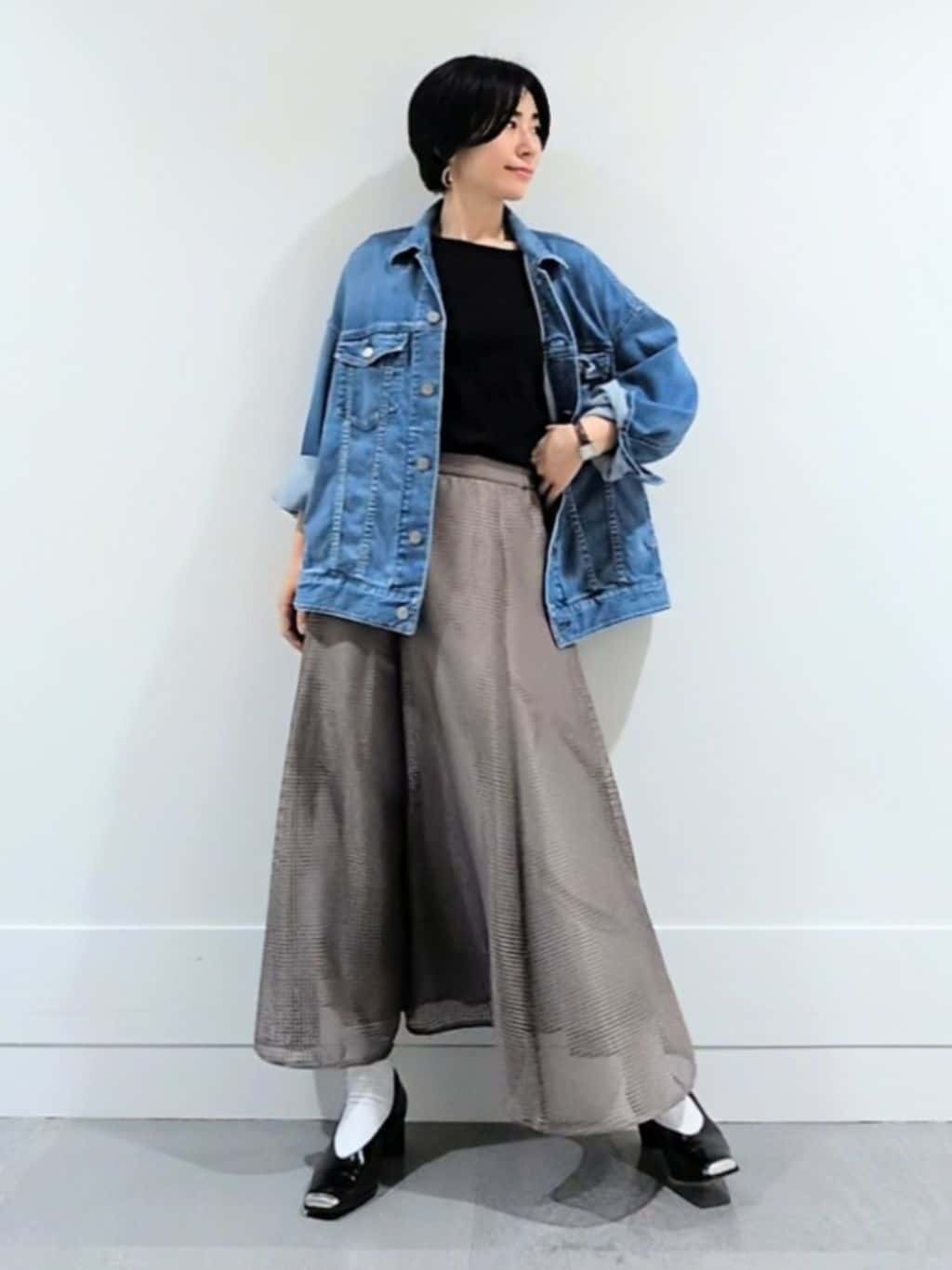 ミズタさんの「UNTITLED｜【Healthy DENIM】別注Bran／デニムジャケット」を使ったコーディネート